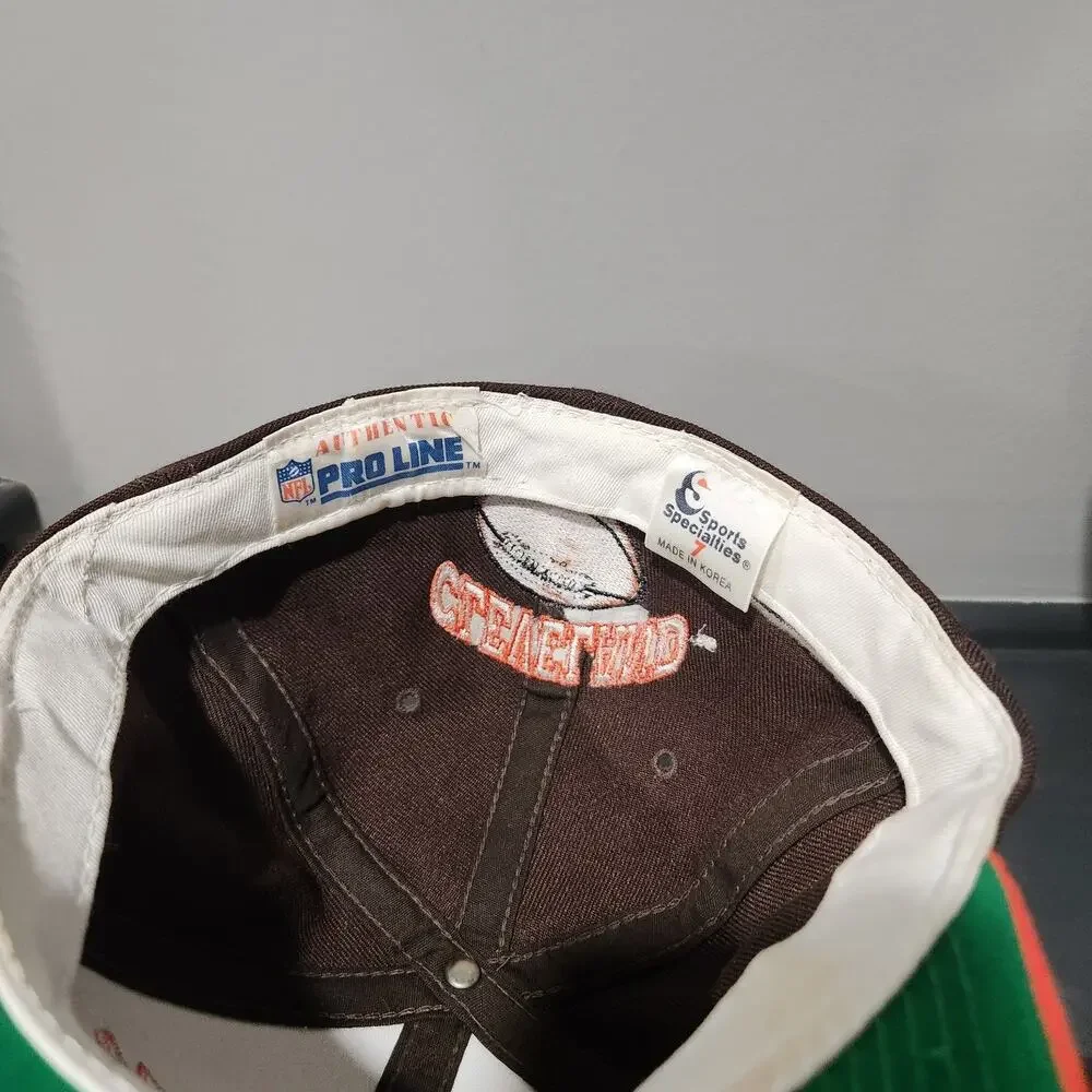 VTG Cleveland Browns Sports Specialties NFL Pro Line Mens Size 7 Hat Cap Youngan